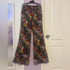 Wrangler Multicolor Floral Pants